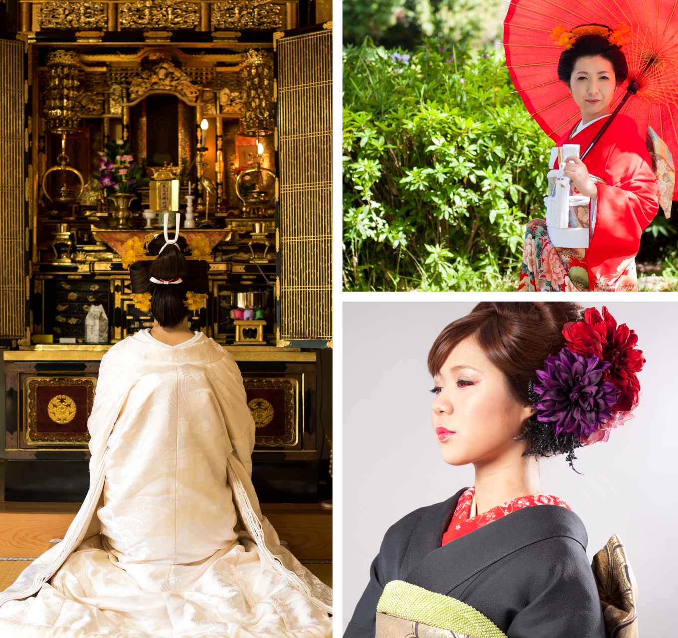 alice hair & make kimono dressing